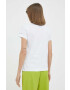 Trussardi tricou din bumbac culoarea alb - Pled.ro