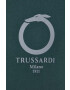 Trussardi tricou din bumbac culoarea verde cu imprimeu - Pled.ro