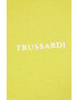 Trussardi tricou din bumbac culoarea galben cu imprimeu - Pled.ro