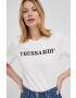 Trussardi tricou din bumbac - Pled.ro