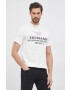 Trussardi Tricou din bumbac culoarea alb cu imprimeu - Pled.ro