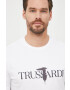 Trussardi tricou din bumbac - Pled.ro