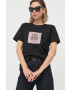 Trussardi tricou din bumbac - Pled.ro