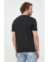 Trussardi tricou din bumbac culoarea bej neted - Pled.ro