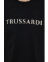 Trussardi tricou din bumbac culoarea alb - Pled.ro