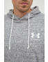 Under Armour bluza 1370401 barbati culoarea gri cu imprimeu - Pled.ro