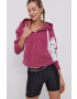 Under Armour bluza barbati culoarea gri cu glugă cu imprimeu - Pled.ro