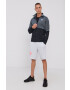 Under Armour hanorac de antrenament Pique 1366202 barbati culoarea gri neted - Pled.ro