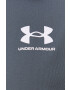 Under Armour hanorac de antrenament Pique 1366202 barbati culoarea gri neted - Pled.ro