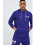 Under Armour bluza barbati culoarea violet neted - Pled.ro