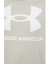 Under Armour bluză barbati culoarea gri cu glugă cu imprimeu 1357093-652 - Pled.ro