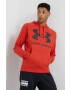 Under Armour bluza barbati culoarea negru cu glugă cu imprimeu - Pled.ro