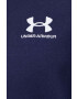 Under Armour bluza barbati culoarea albastru marin cu glugă neted - Pled.ro