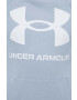 Under Armour bluză barbati culoarea violet cu glugă cu imprimeu 1357093-652 - Pled.ro