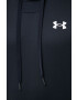 Under Armour Bluză 1366259 bărbați culoarea negru material neted 1366259-001 - Pled.ro