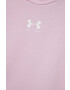 Under Armour bluza copii culoarea roz cu imprimeu - Pled.ro