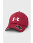 Under Armour șapcă culoarea bordo neted 1369781-001 - Pled.ro