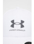 Under Armour șapcă 1361529 culoarea alb cu imprimeu - Pled.ro