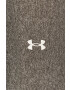 Under Armour Pantaloni 1365335 femei culoarea gri material neted - Pled.ro