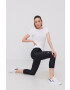 Under Armour Pantaloni 1365334 femei culoarea negru material neted - Pled.ro