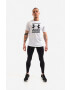 Under Armour colanți Speedpocket Tight barbati culoarea negru neted 1361489-001 - Pled.ro