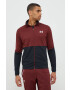 Under Armour hanorac de antrenament Pique barbati culoarea maro neted - Pled.ro