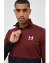 Under Armour hanorac de antrenament Pique barbati culoarea maro neted - Pled.ro