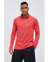 Under Armour hanorac de antrenament Tech 2.0 culoarea rosu melanj - Pled.ro