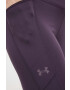 Under Armour leggins de alergare Fly Fast 3.0 culoarea violet neted - Pled.ro