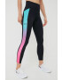 Under Armour leggins de alergare Speedpocket barbati culoarea negru cu imprimeu - Pled.ro