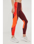 Under Armour leggins de antrenament Rush femei culoarea bordo modelator - Pled.ro