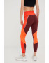 Under Armour leggins de antrenament Rush femei culoarea bordo modelator - Pled.ro