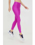 Under Armour leggins de antrenament femei culoarea violet neted 1365336-001 - Pled.ro