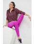 Under Armour leggins de antrenament femei culoarea violet neted 1365336-001 - Pled.ro