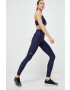 Under Armour leggins de antrenament femei culoarea albastru marin neted 1365336-001 - Pled.ro