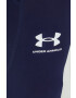 Under Armour leggins de antrenament barbati culoarea albastru marin neted - Pled.ro