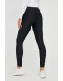 Under Armour leggins de antrenament Armour Branded femei culoarea negru cu imprimeu - Pled.ro