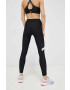 Under Armour leggins de antrenament Armour Mesh Panel culoarea negru neted - Pled.ro