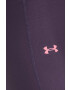 Under Armour leggins de antrenament Armour Mesh Panel culoarea violet neted - Pled.ro