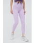 Under Armour leggins de antrenament Meridian 1369004 femei culoarea violet neted - Pled.ro