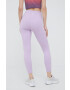 Under Armour leggins de antrenament Meridian 1369004 femei culoarea violet neted - Pled.ro