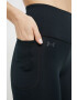 Under Armour leggins de antrenament Motion 1361109 femei culoarea negru neted - Pled.ro