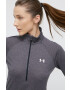 Under Armour Longsleeve 1320126 femei culoarea gri cu guler 1320126-090 - Pled.ro