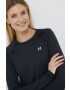 Under Armour Longsleeve 1368701 femei culoarea negru - Pled.ro