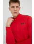 Under Armour longsleeve 1328495.602 barbati culoarea rosu neted - Pled.ro