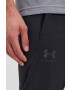 Under Armour pantaloni de trening Pique culoarea negru neted - Pled.ro