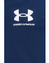 Under Armour pantaloni de trening Pique culoarea albastru marin neted - Pled.ro