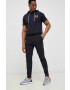 Under Armour pantaloni de alergare Storm culoarea negru neted - Pled.ro