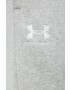 Under Armour pantaloni de trening barbati culoarea gri neted - Pled.ro