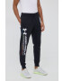 Under Armour pantaloni de trening 1361644 barbati culoarea gri neted - Pled.ro